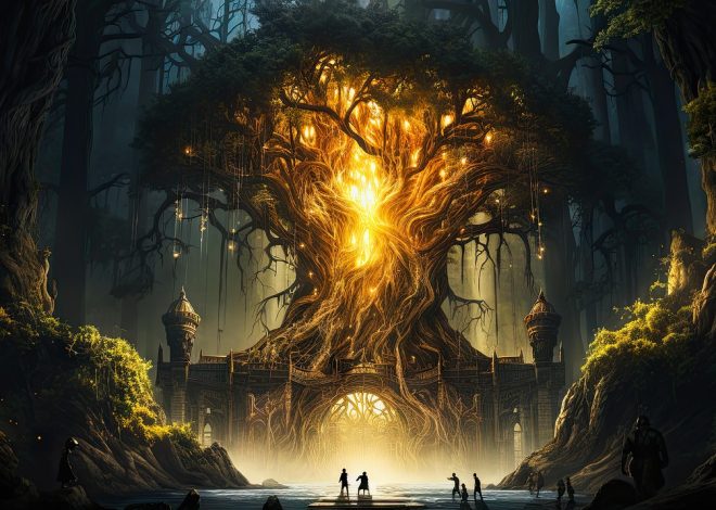 Il fascino dei luoghi magici durante un viaggio nel fantastico