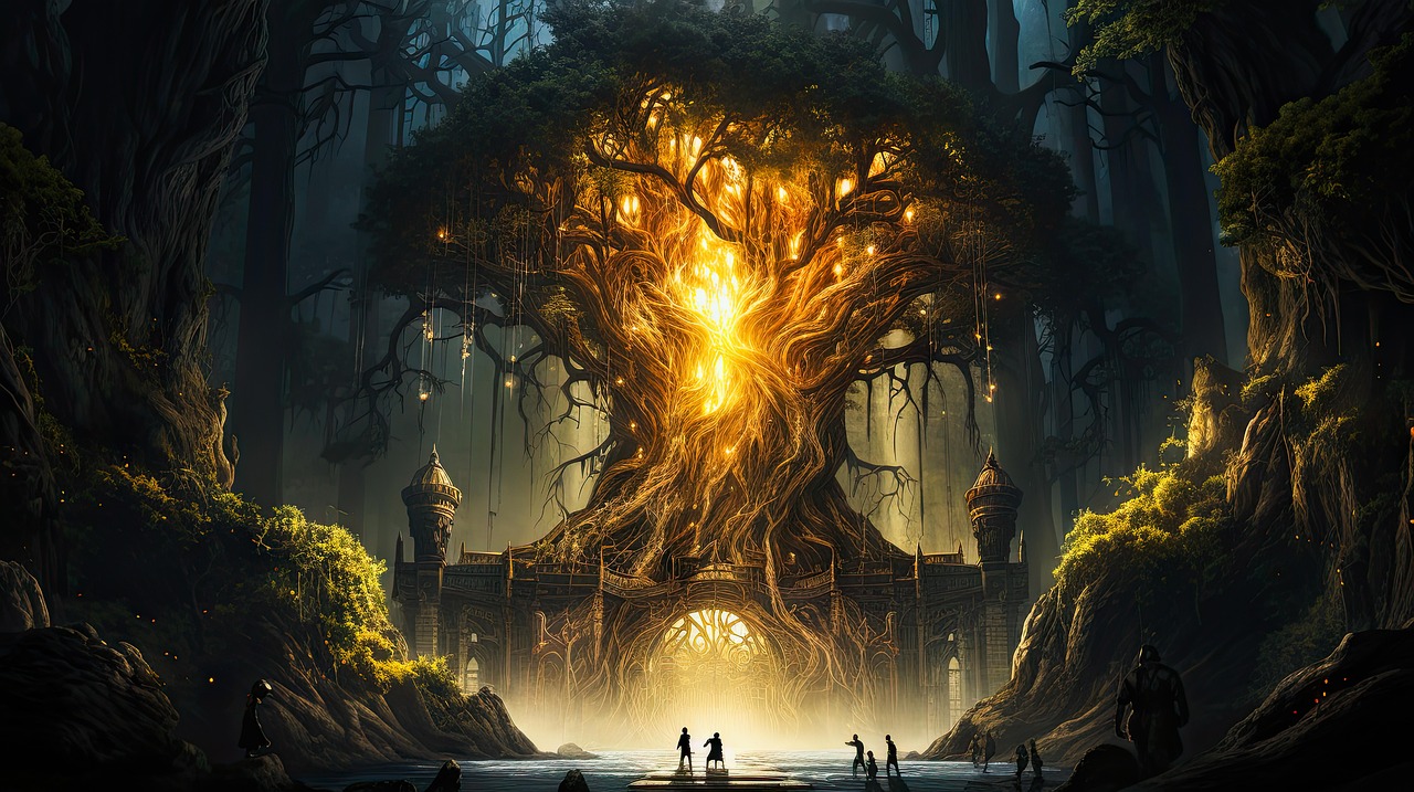 Il fascino dei luoghi magici durante un viaggio nel fantastico
